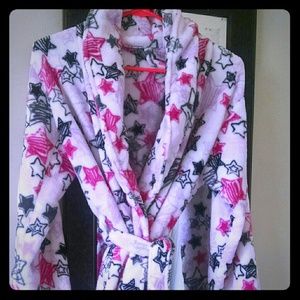 Victoria's Secret Pink star bathrobe