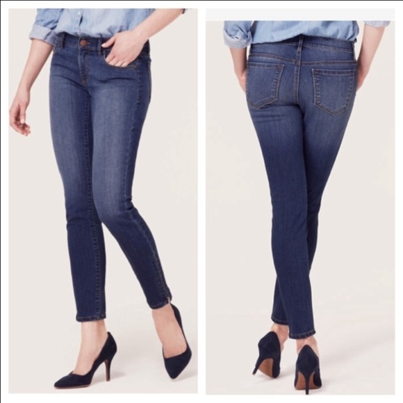 Ann Taylor Loft Petite Modern Skinny Ankle Jean