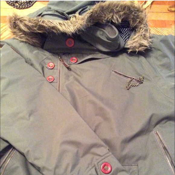 Green Oakley Coat