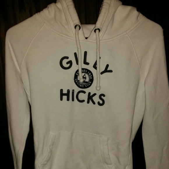 Pure white pull over hoodie