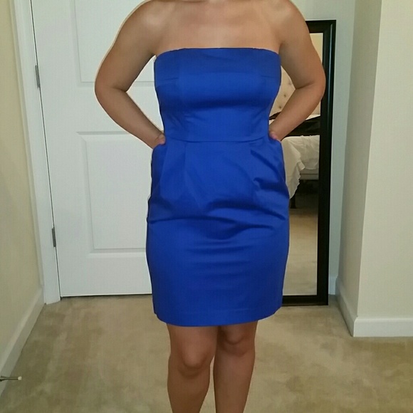 Express strapless dress worn one time!