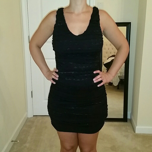 Express little black dress