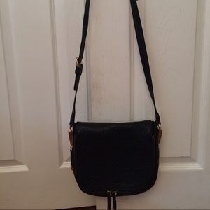 Vince Camuto Black Leather Crossbody Bag