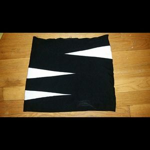 Black Mini pencil skirt