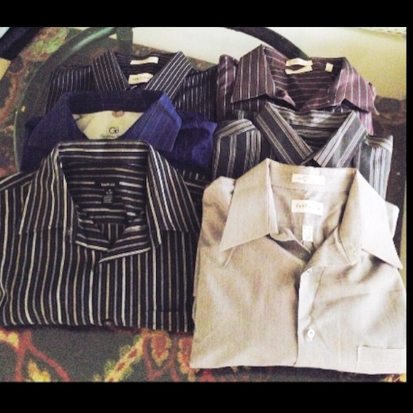 Men dress shirt all for $10 only.