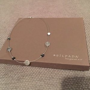 Silpada Quartz and Mother of Pearl .925 Sterling