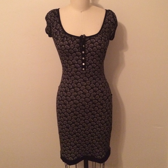 Betsey Johnson bustle skull dress