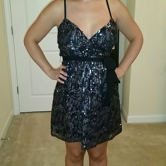 Express sequined dress
