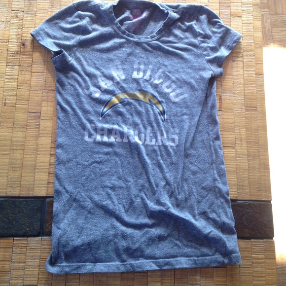 Pink chargers shirt