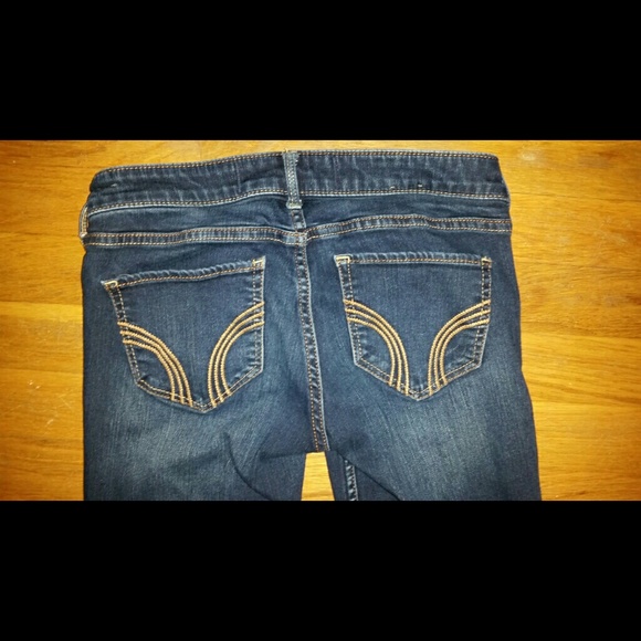 Dark blue skinny jeans