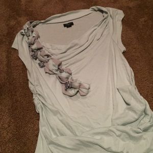 Blouse with Gathering at Sides