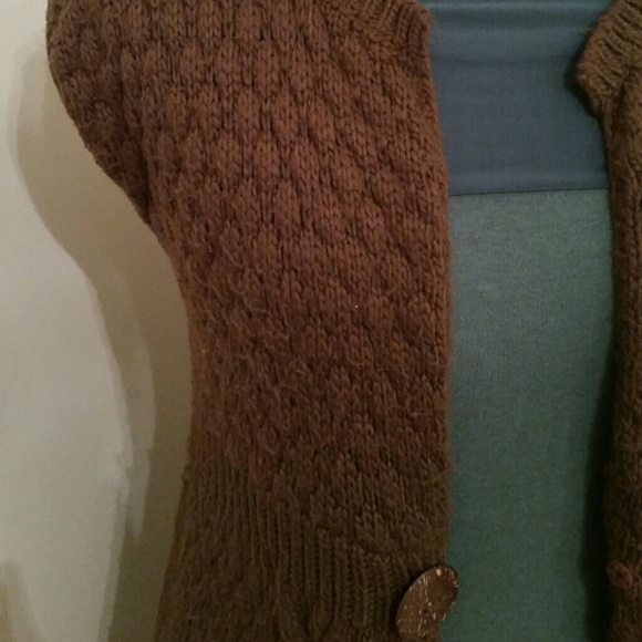 Sleeveless Sweater Duster