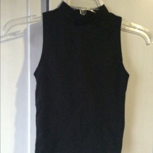 Asos mock neck crop top