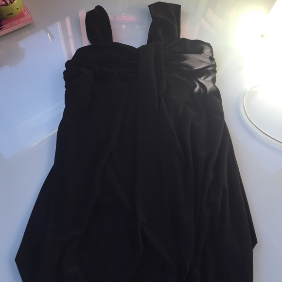 Black classy dress