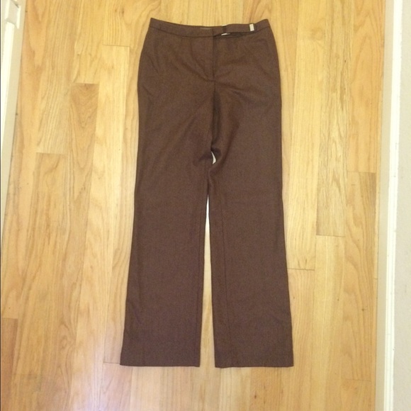 J. Crew Brown Tweed Pants