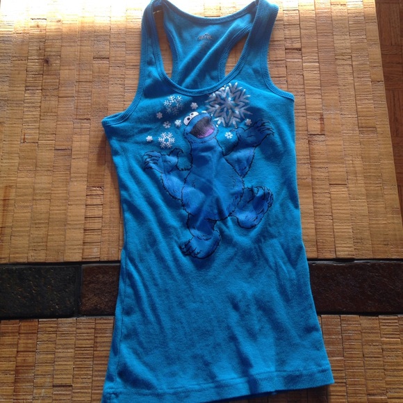 Cookie Monster tank top