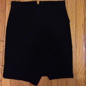 H&M Waffle knit above knee length skirt