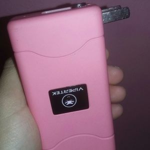 Pink taser