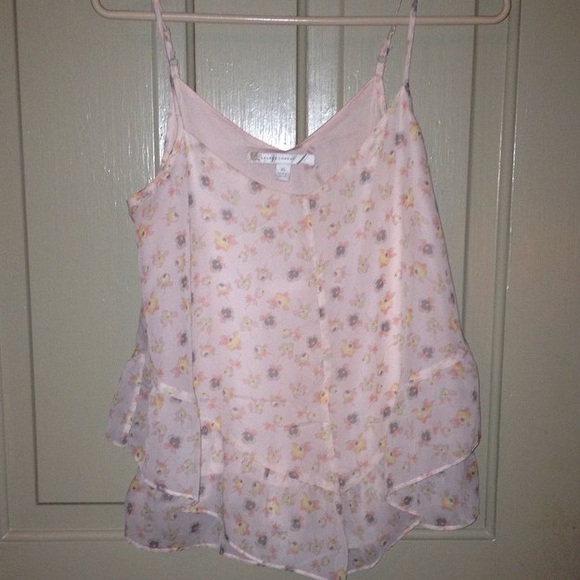 NWOT LC floral tank