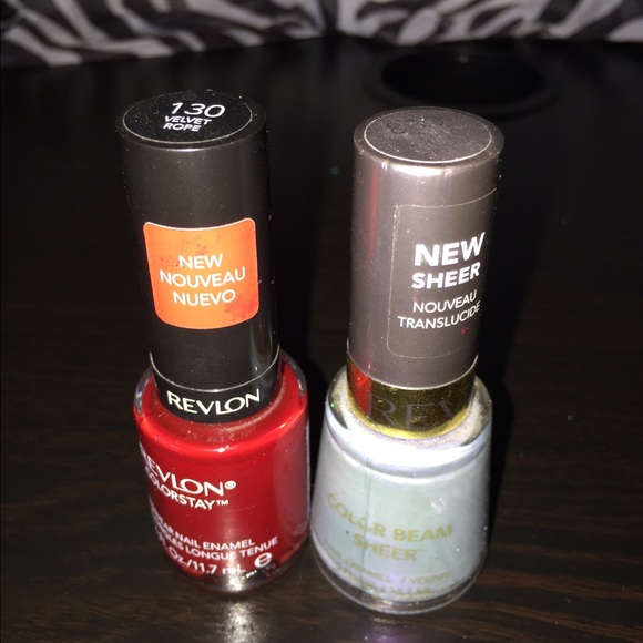 2 revelon nail polishes