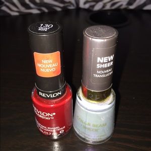 2 revelon nail polishes