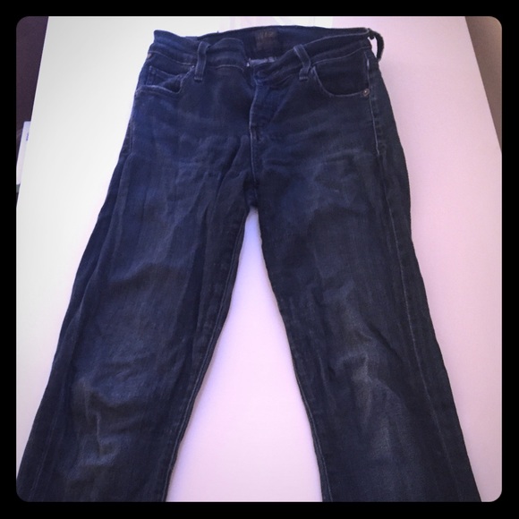 Citizens of Humanity size 25 slick skinny leg jean