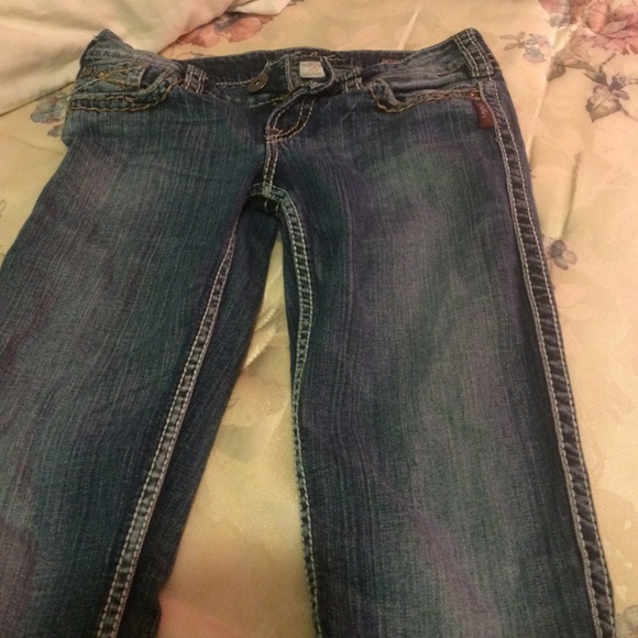 Silver jeans