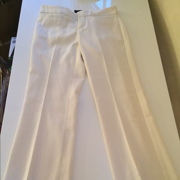 Banana Republic size 00p fully lined white pants
