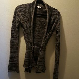 Cristi Conaway 100% Cashmere Wrap Sweater Sz XS
