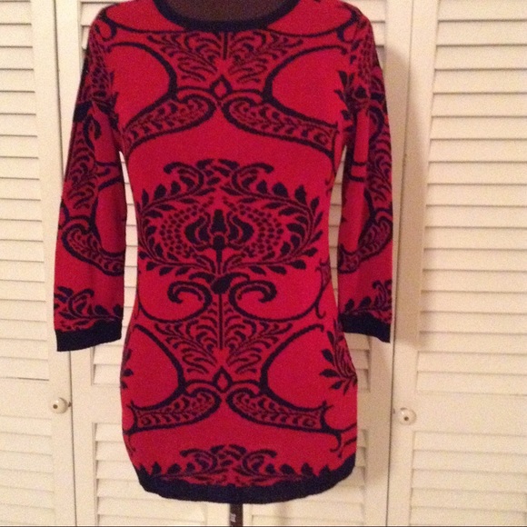 new directions Jackets & Blazers - Beautiful red and black sweater top ❤️