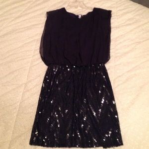 Speechless navy blue cocktail dress