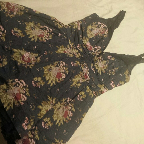 Free People Cabbage Rose Floral Dress.?