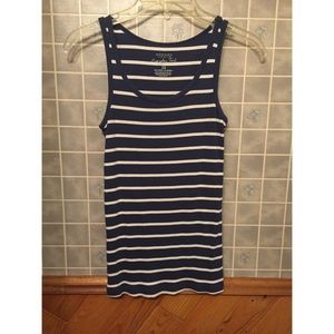 XS Sonoma Navy Striped Tank Top SOLD