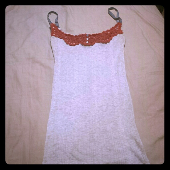 Free People crochet tank top