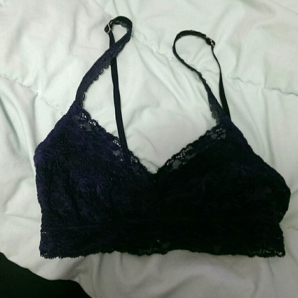 Navy blue Aerie bralette size S