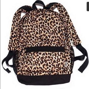 VICTORIA SECRET PINK Leopard Campus Backpack