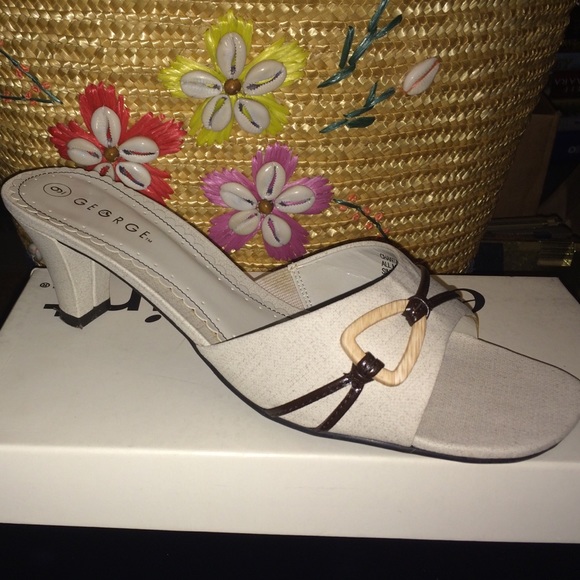 Brand New George Linen Heel