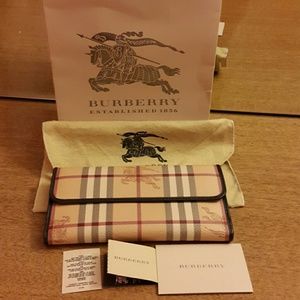 Haymarket continental wallet Burberry