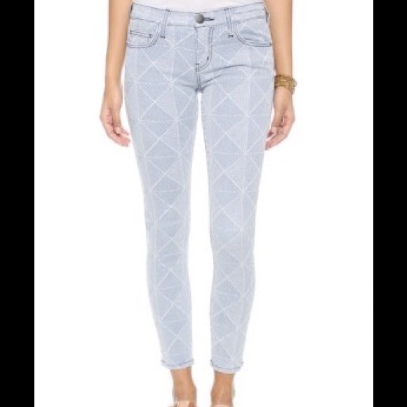 Current/Elliott Denim - SOLD CURRENT/ELLIOTT Stiletto Skn Jeans