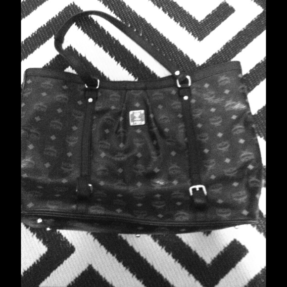 Monogram MCM tote