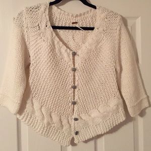Free People Chunky Knit Cardigan