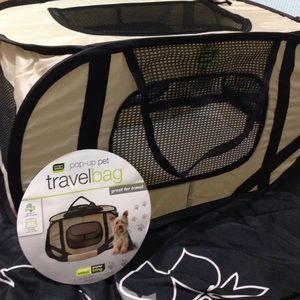 Travel bag for puppies