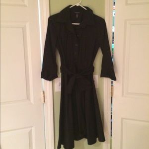Black work dress, Banana Republic factory
