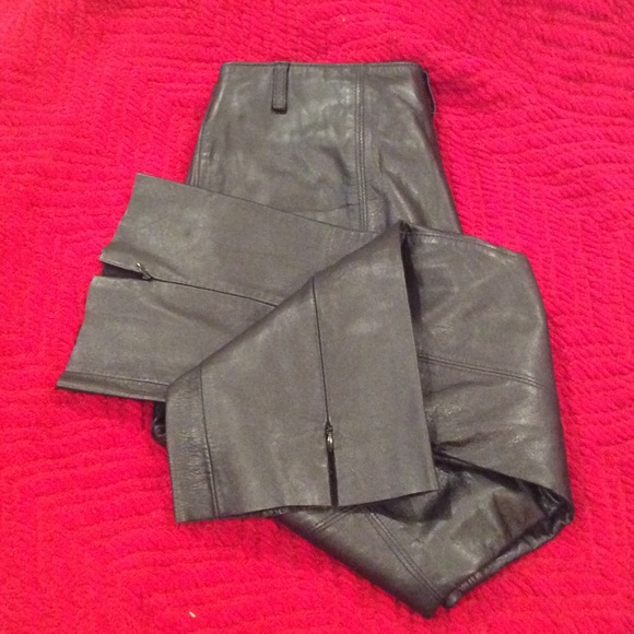 Guess Leather Pants Size 0