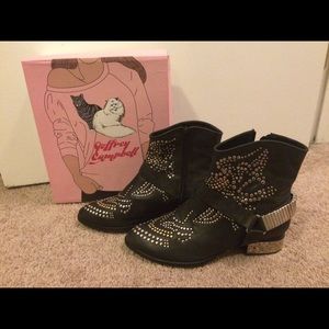 Presley style Jeffery Campbell booties.