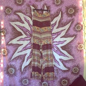 LA Hearts High Waisted Bohemian Patterned Pants