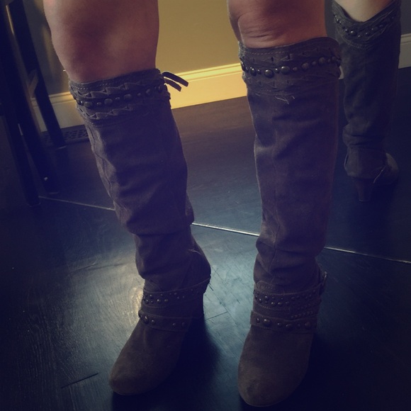 Naughty Monkey Knee High Boots