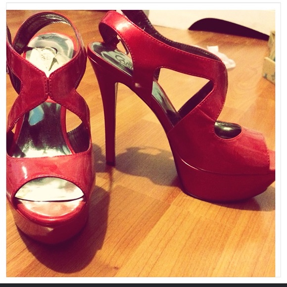 Carlos Santana Blood Red Shoes