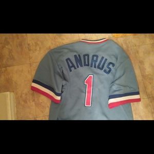 Nwt  TEXAS RANGERS,AUTHENTIC JERSEY MEDIUM