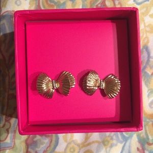 Lily Pulitzer bow earrings